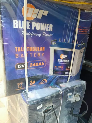 240a Blue Power Indian Tall Tubular Battery