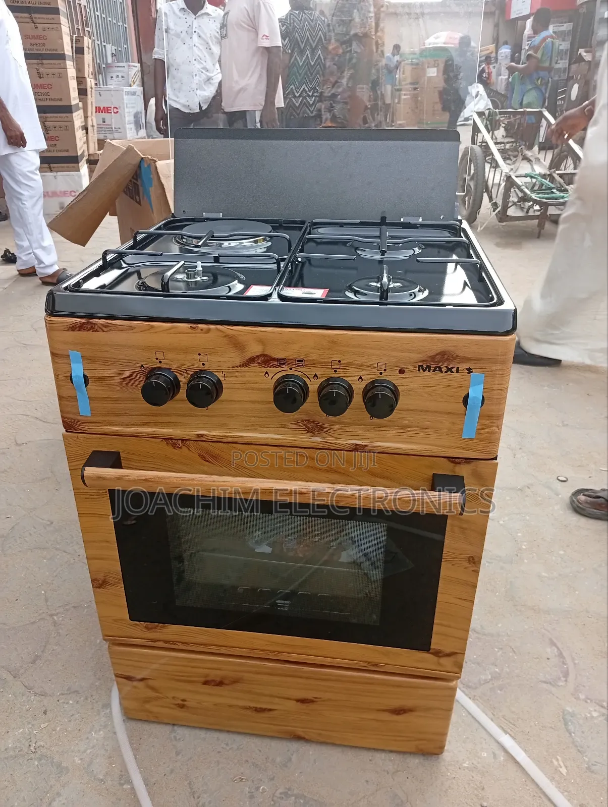 Maxi Cooking Standing Gas 4 Burner
