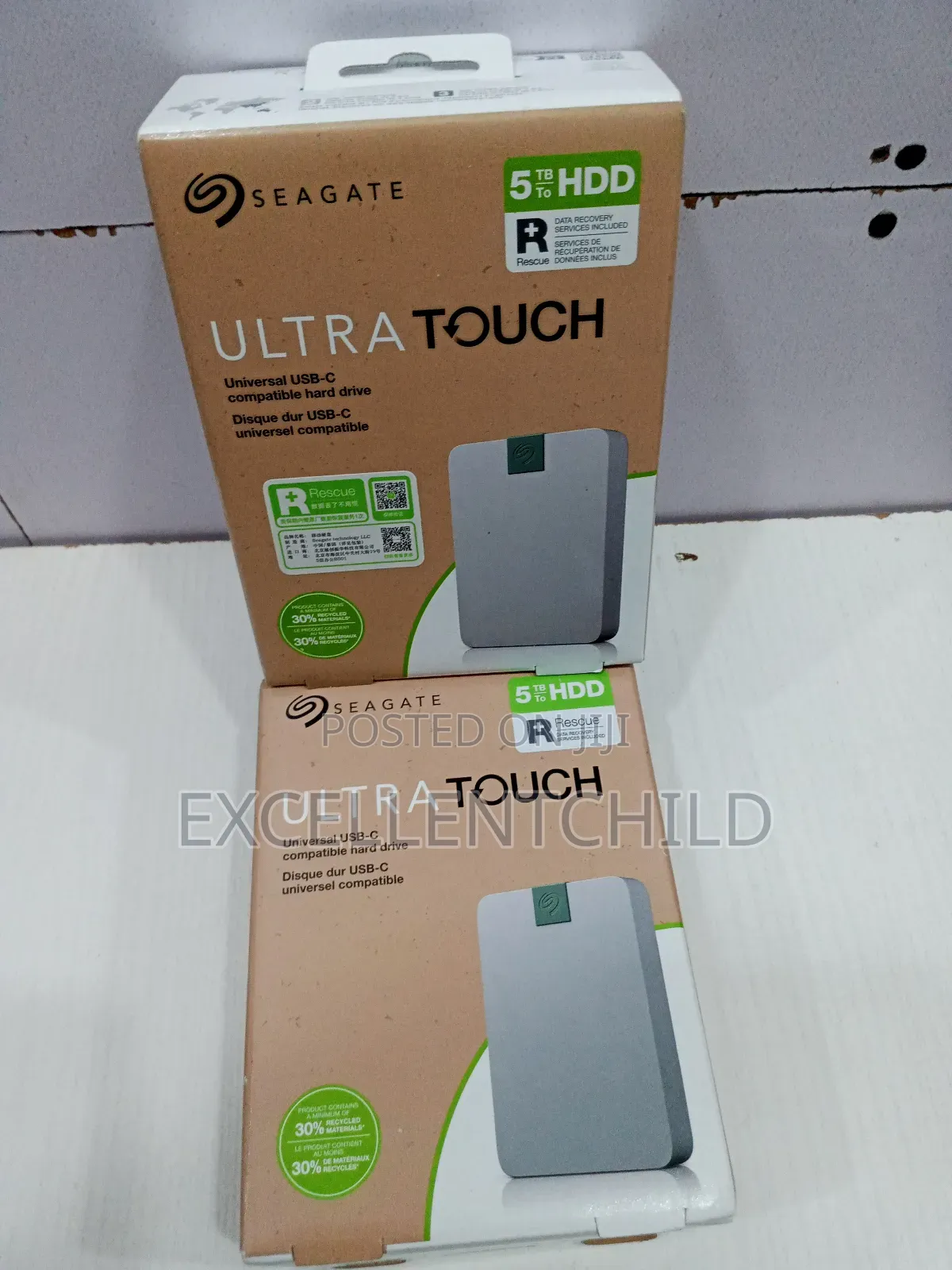 Seagate 5tb Ultra Touch With Type-c