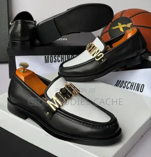 Photo - Moschino Black/White Loafers
