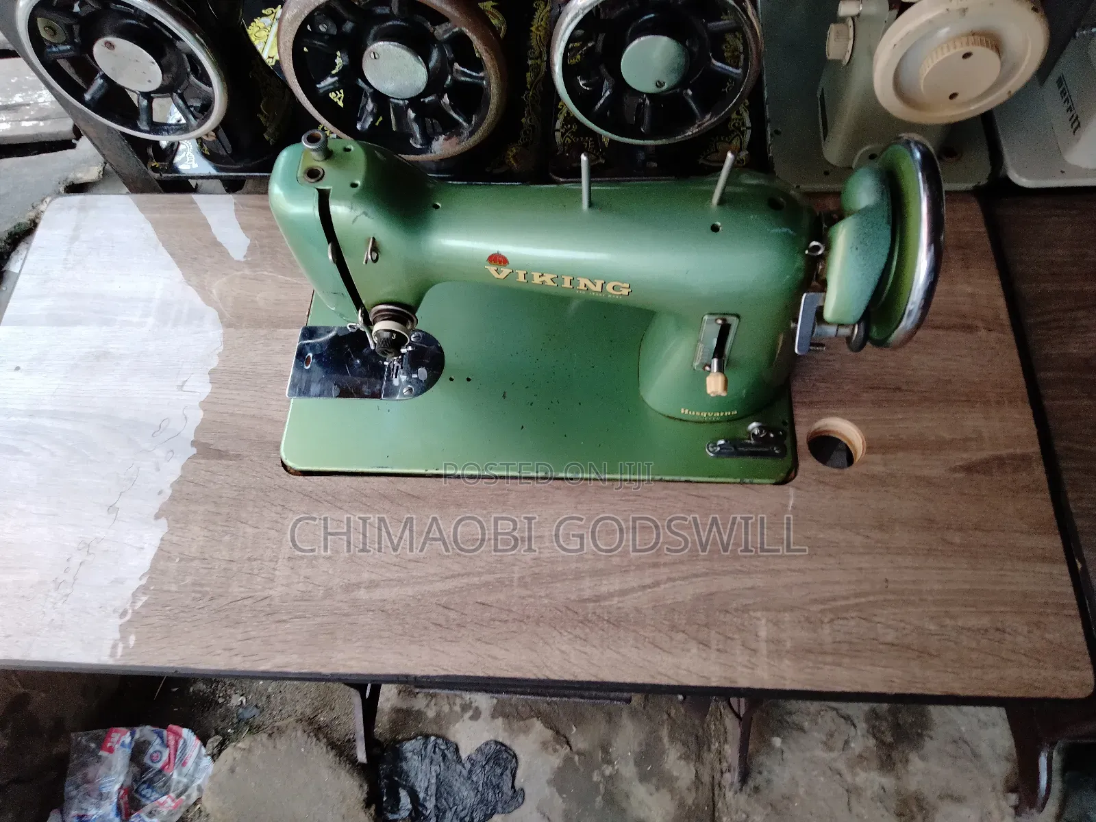 Colored Head Sewing Machine
