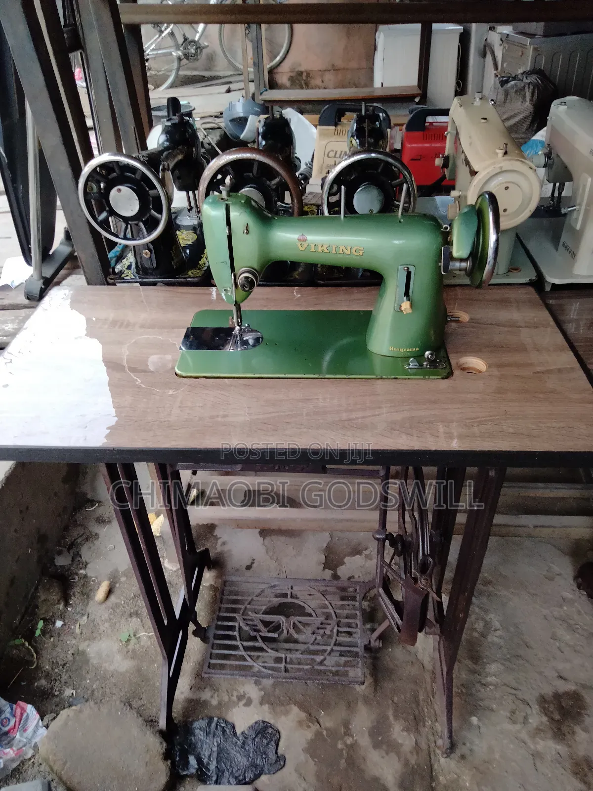 Colored Head Sewing Machine