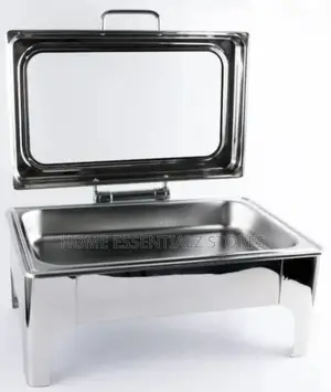 Pure Stainless Steel Silver Spring Top Chaffing Dish