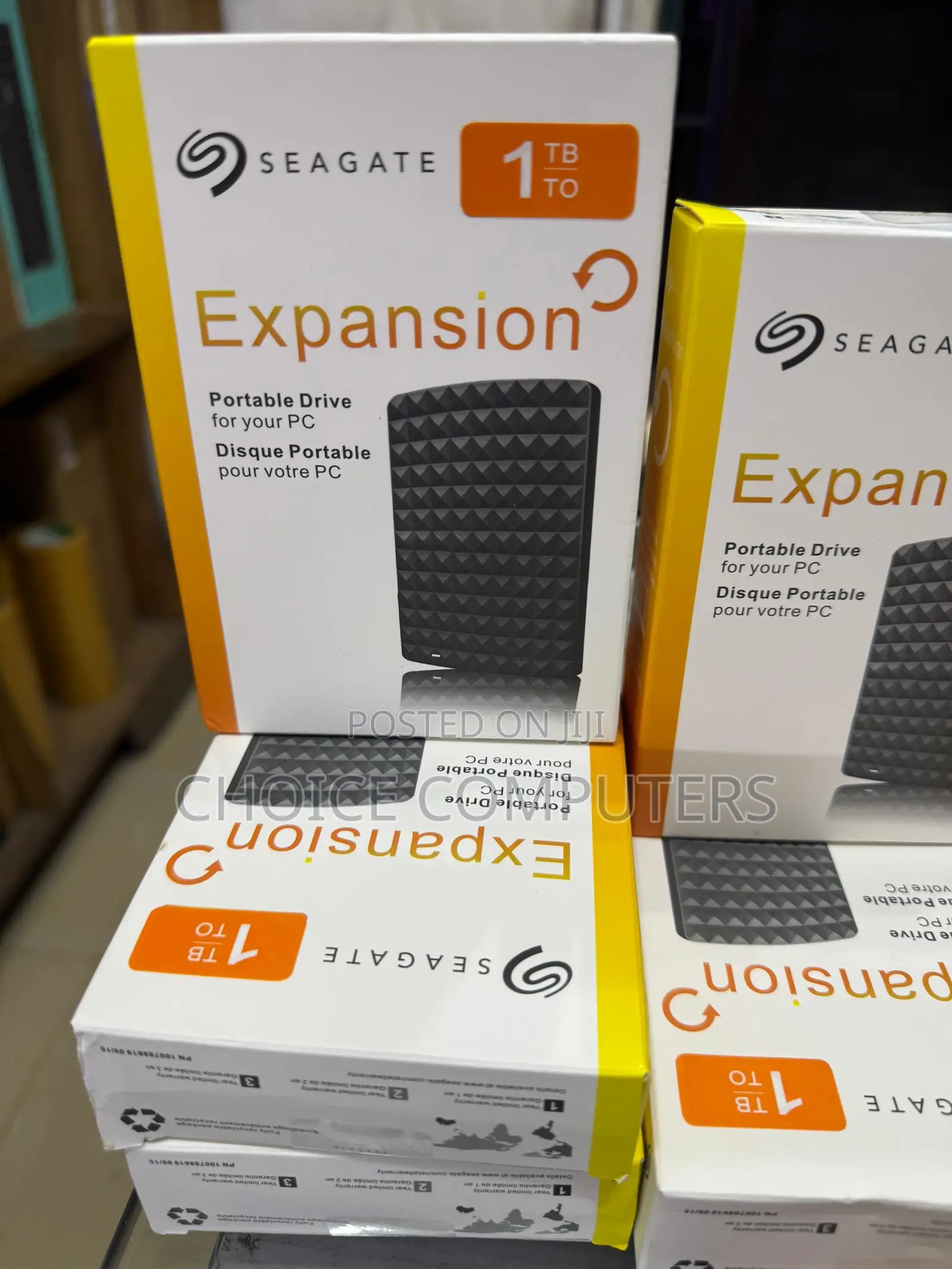 Seagate Expansion 1tb, External Hard Drive, Usb 3.0 For Mac
