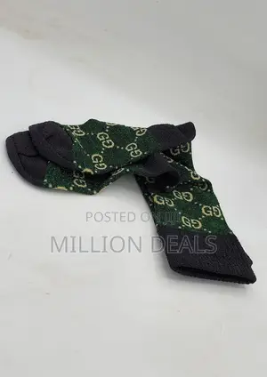 Ski Classic Unique Cotton Men’S Green Socks