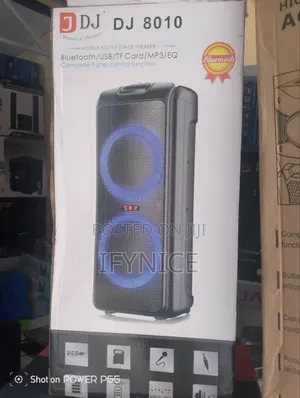 Dj 8010 Bluetooth Speaker