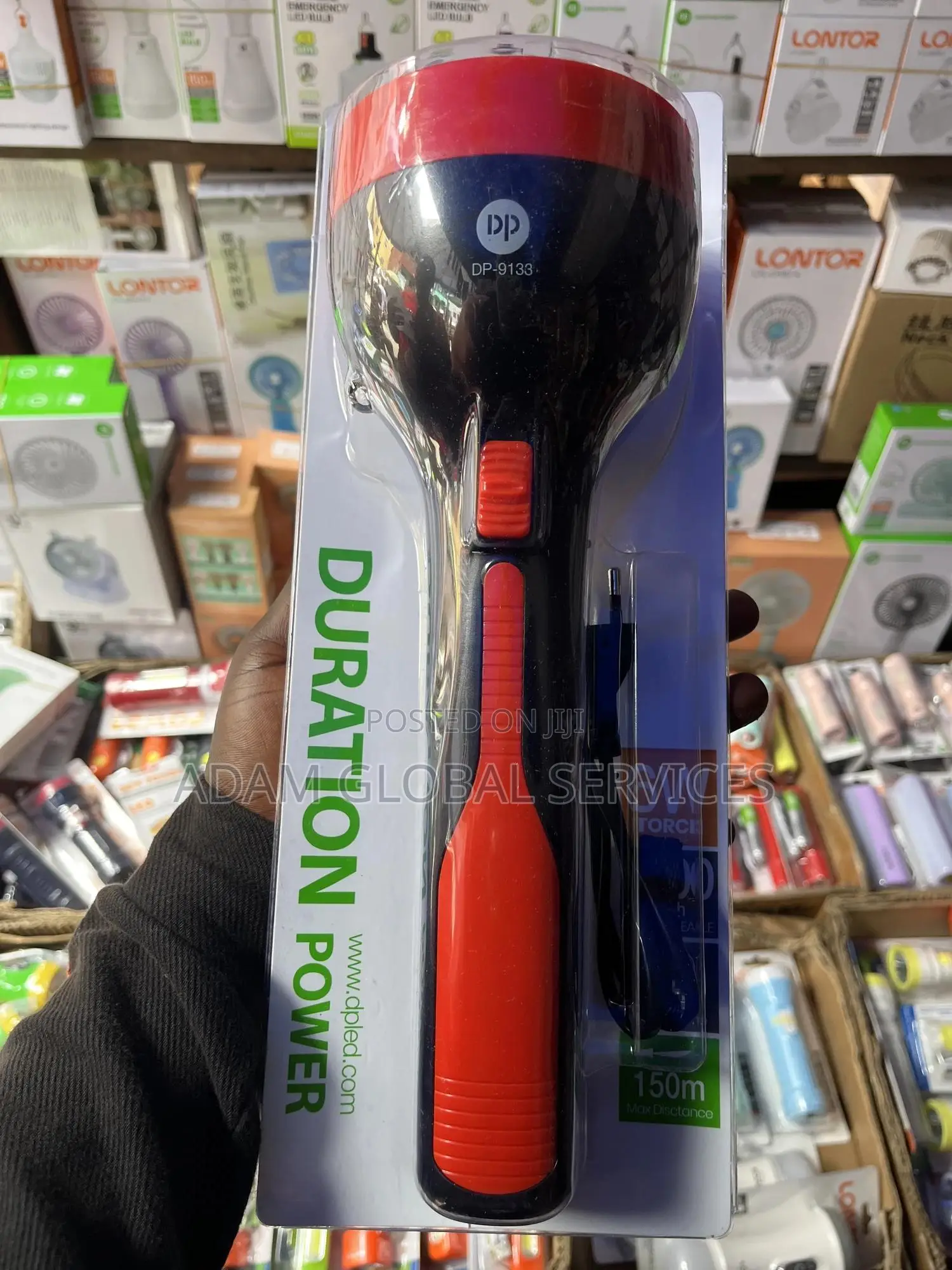 Dp-9133 Led Rechargeable Torch