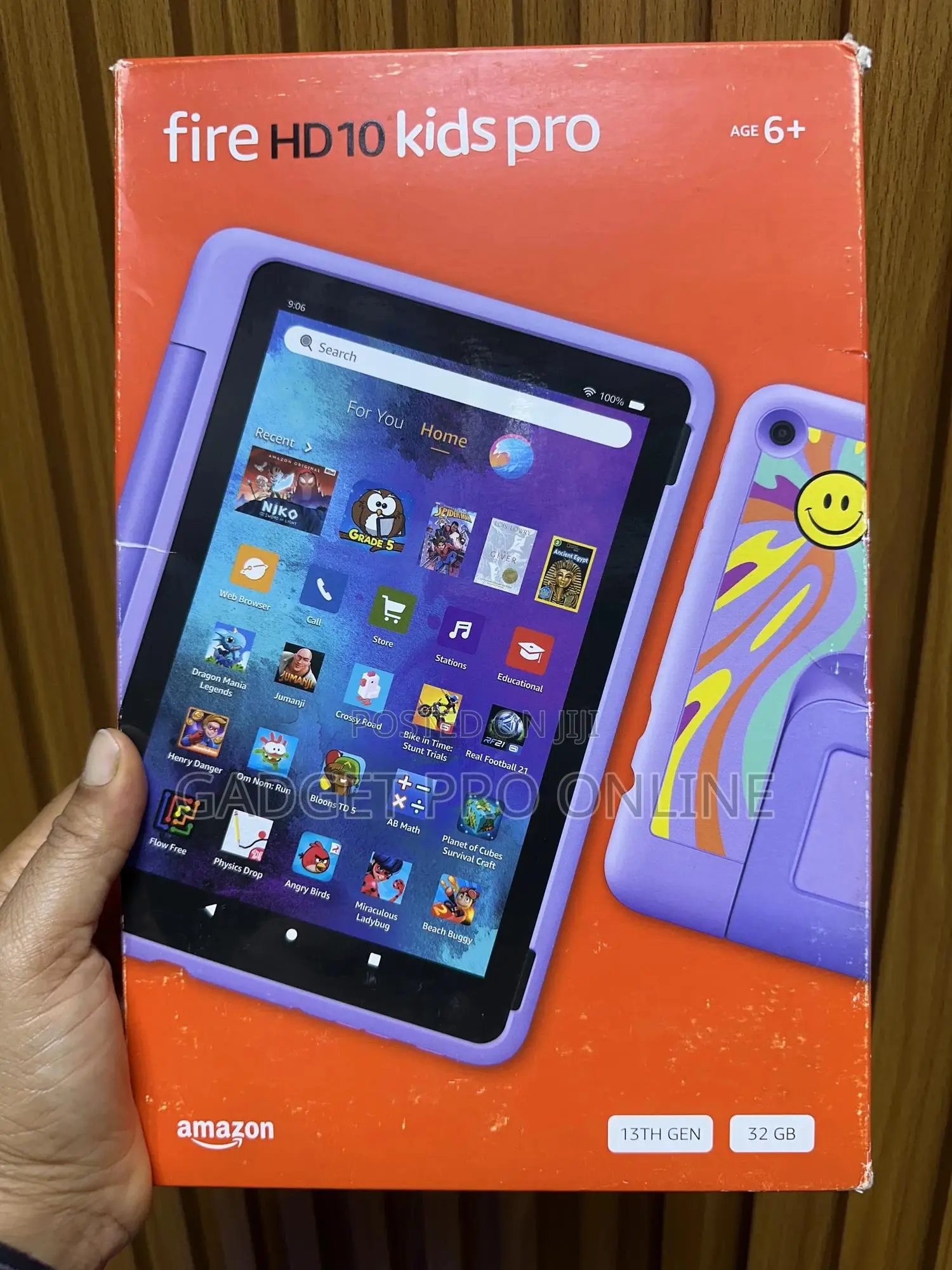New Amazon Fire HD 10 Kids Pro 32 GB Blue