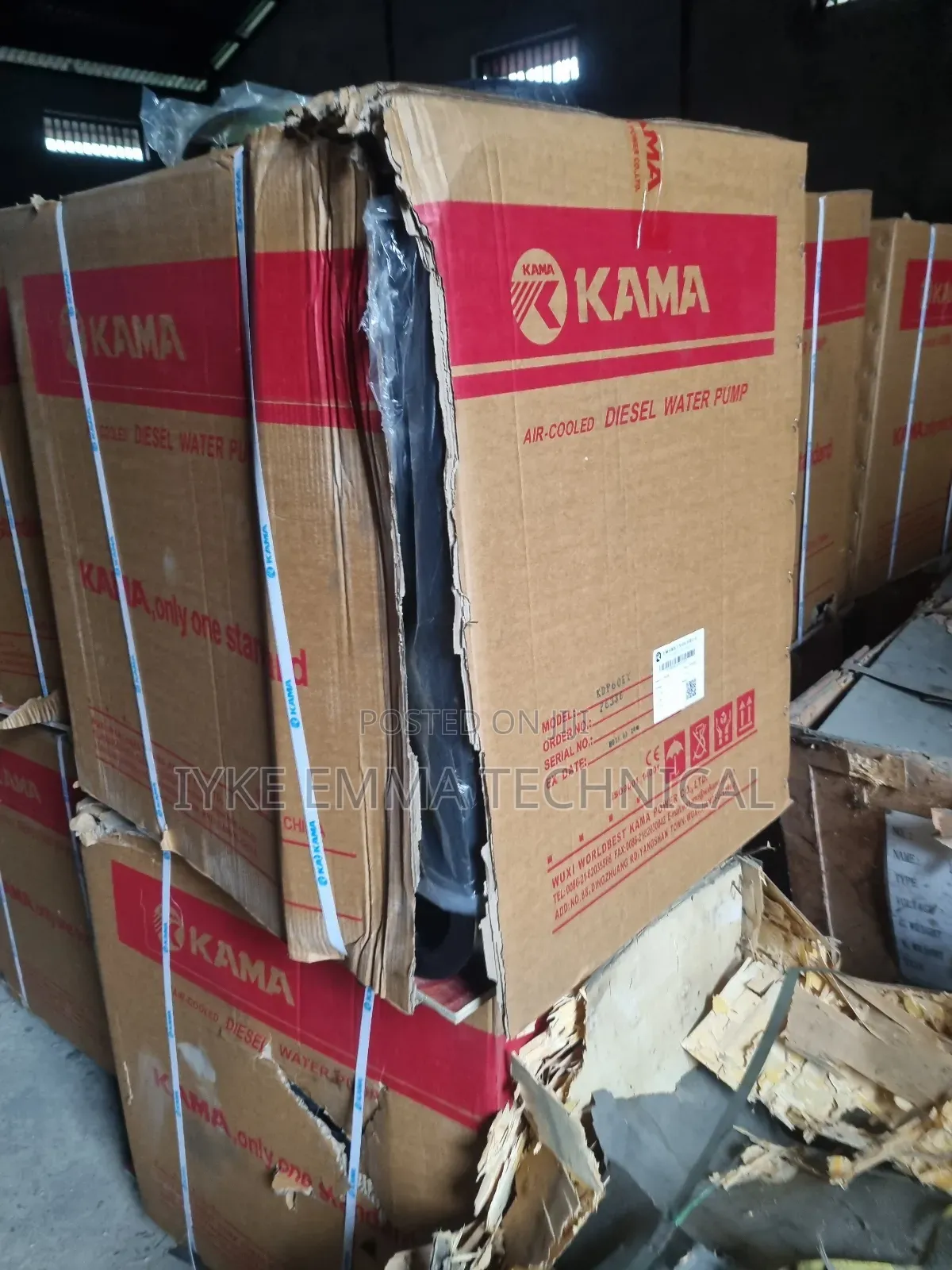 6" Kama (Diesel) Pumping Machine
