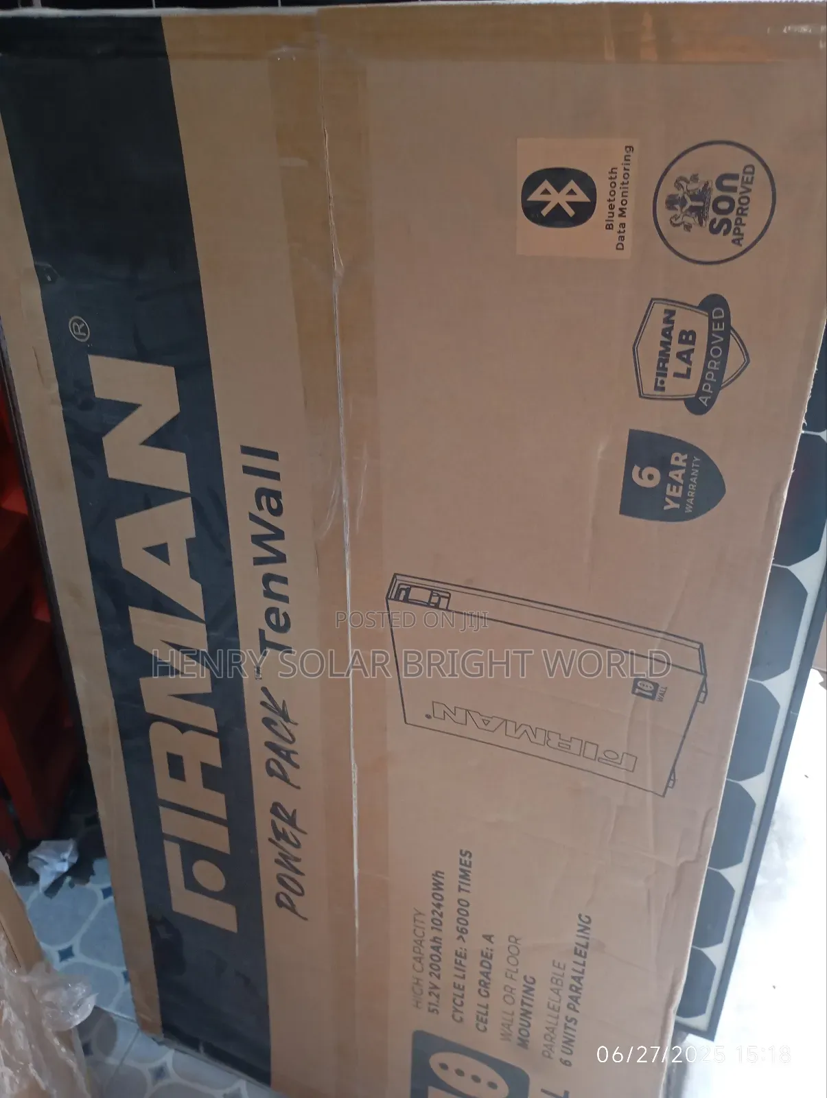 Firman 10kwh Lithium 51.2v