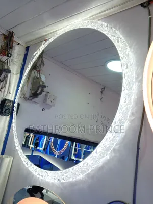 Led Mirror With Three Light