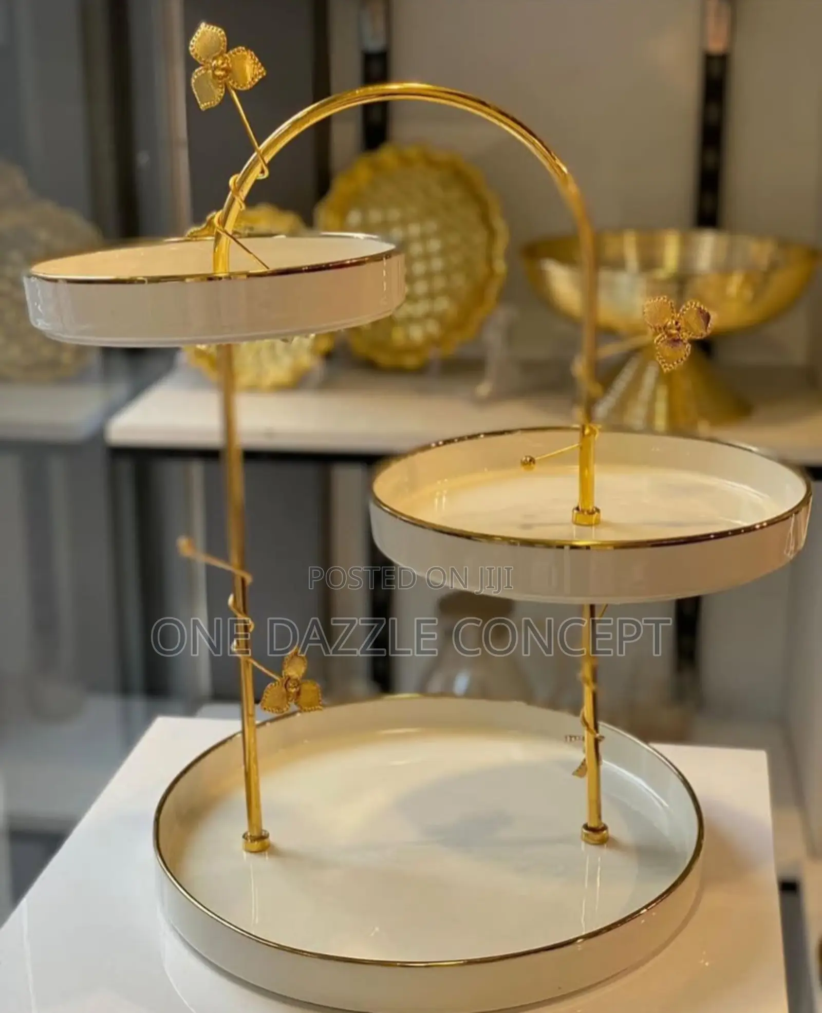 3tier Ceramic Display Stand