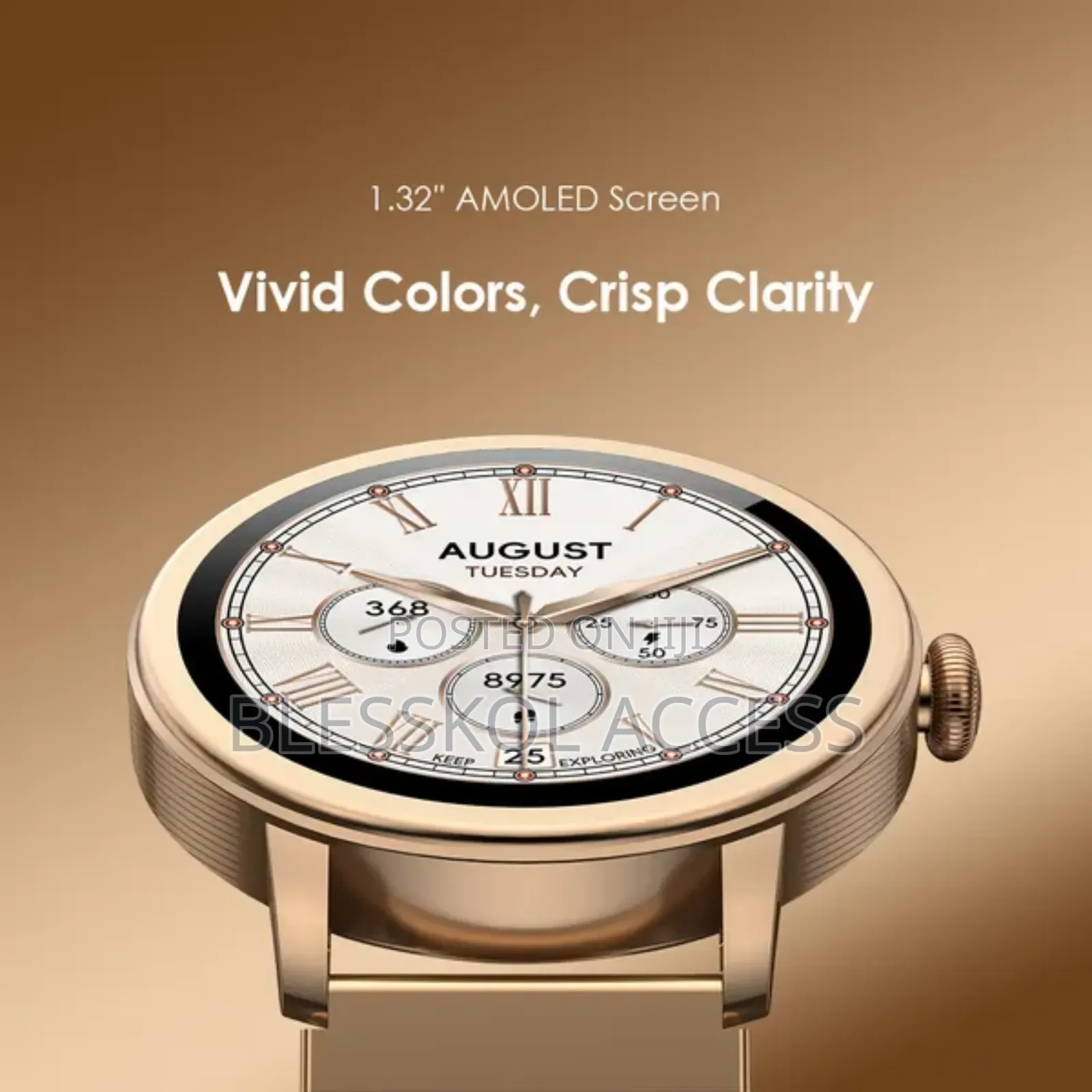 Oraimo Watch Muse 1.32” Amoled Ip68 Smart Watch