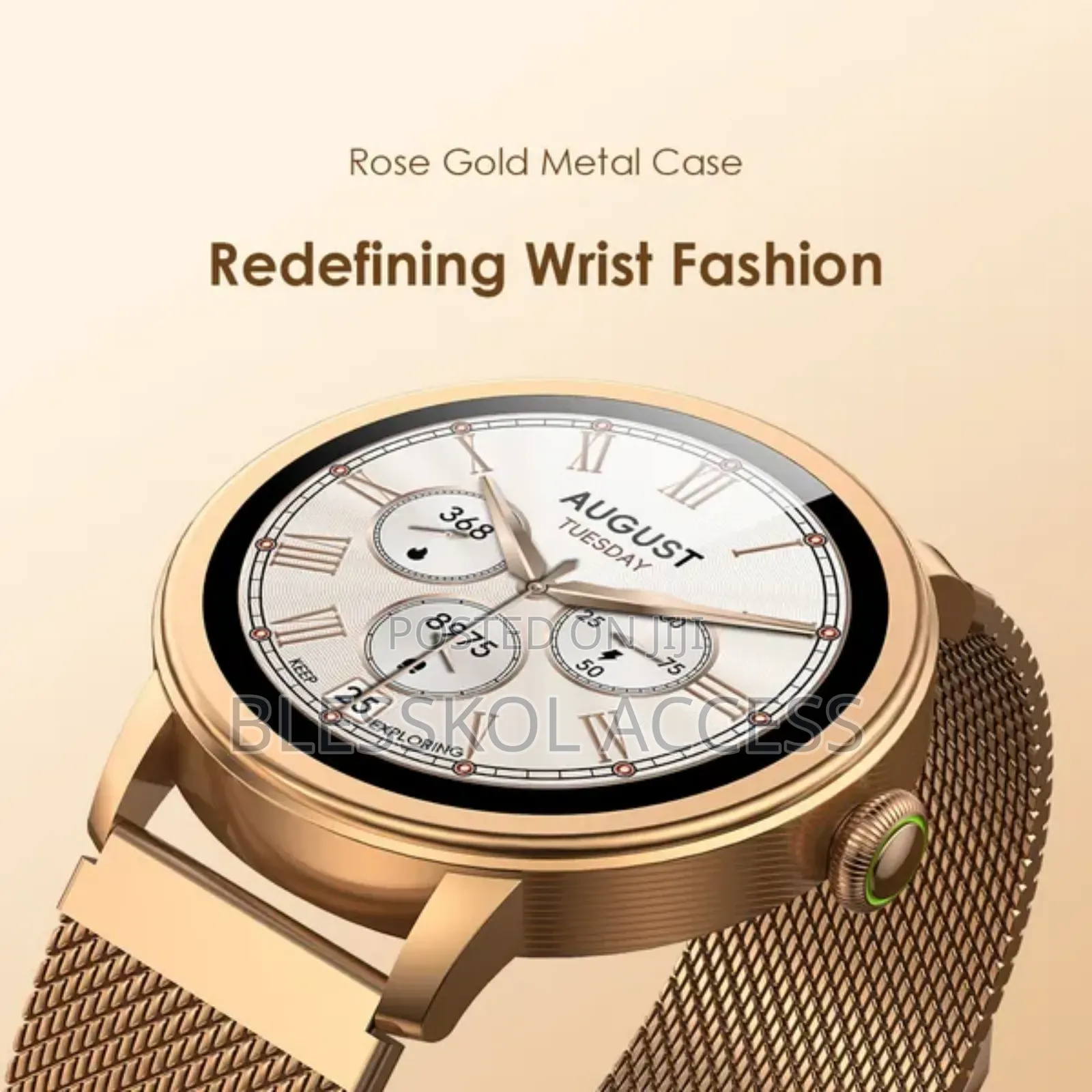 Oraimo Watch Muse 1.32” Amoled Ip68 Smart Watch