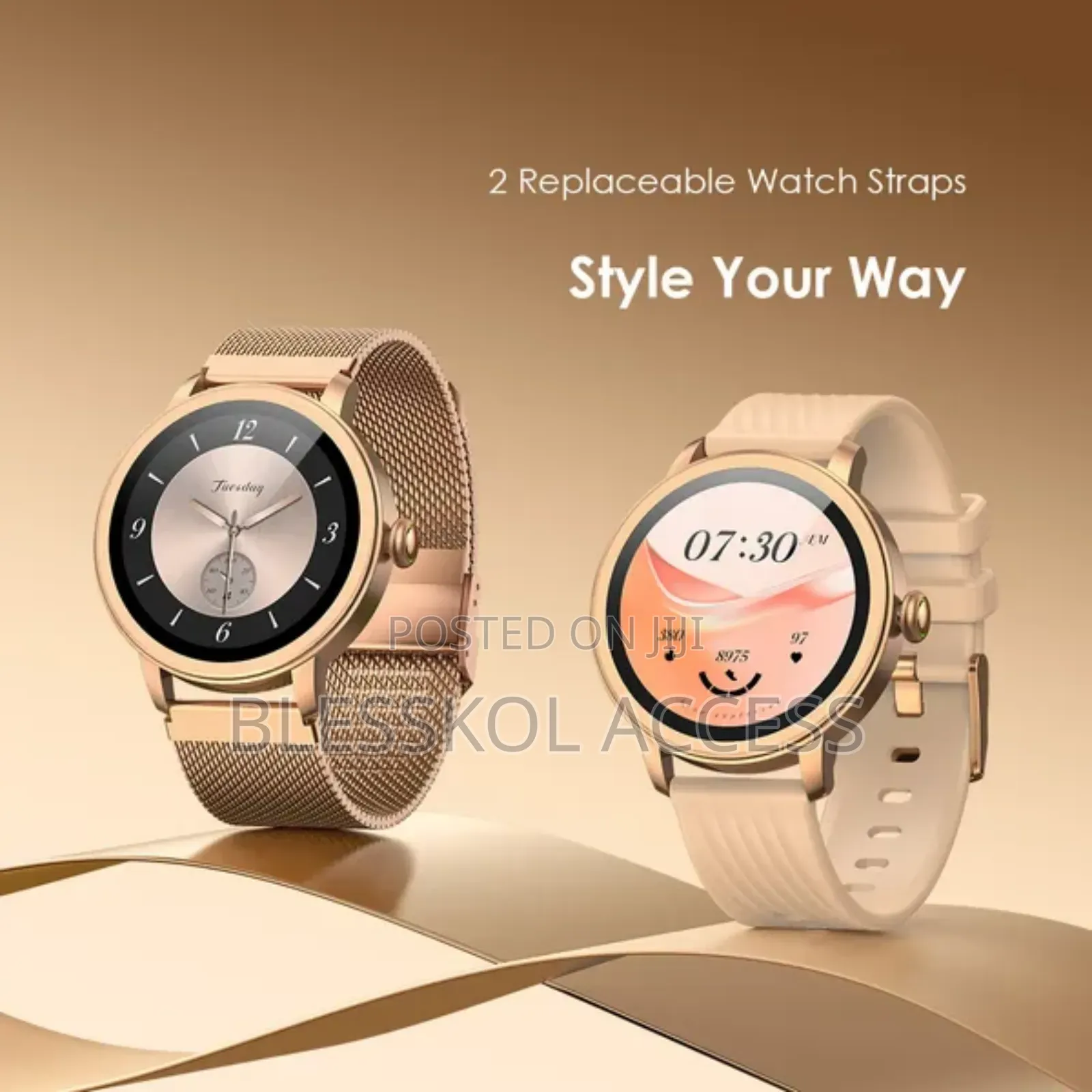 Oraimo Watch Muse 1.32” Amoled Ip68 Smart Watch