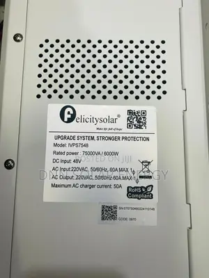 7.5kva 48v Felicity Inverter