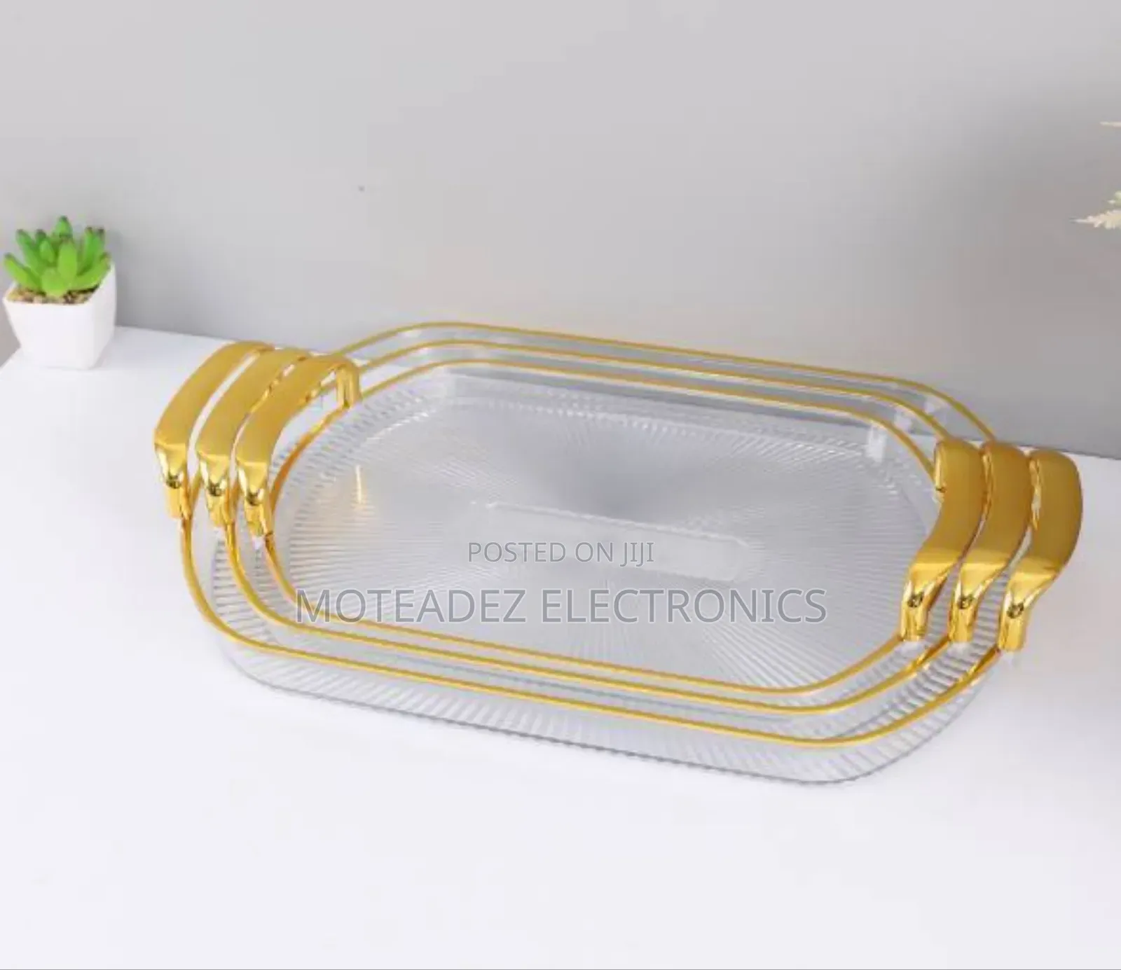 3in1 High Quality Acrylic Classic Tray Sets