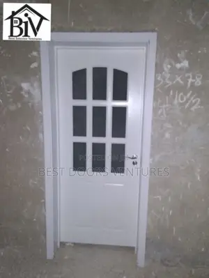 3ft by 7ft Hardwood With Glass