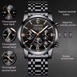 Photo - High Quality Chenxi Top Luxury Brand Men Watch Chronograph