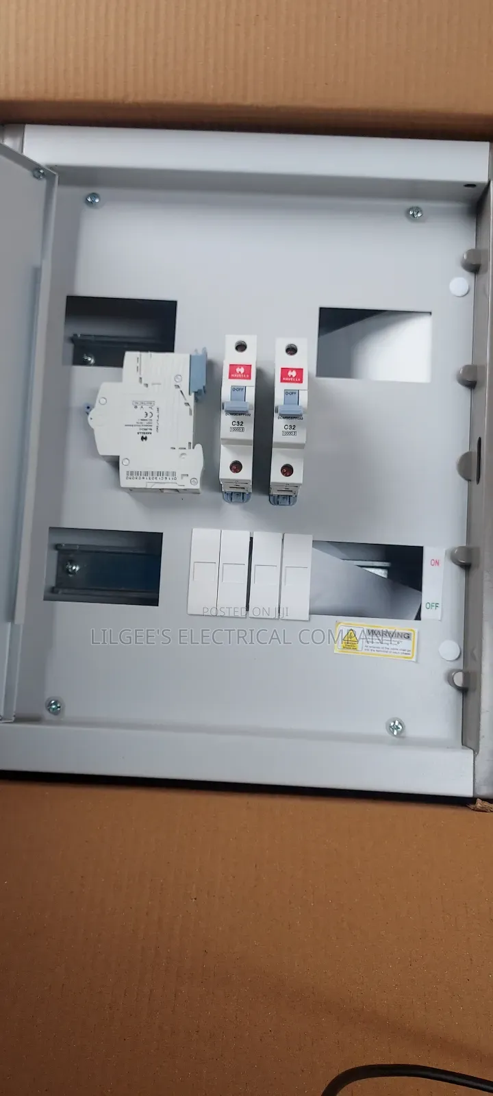Original 4way 3 Phase MCB Distribution Boards