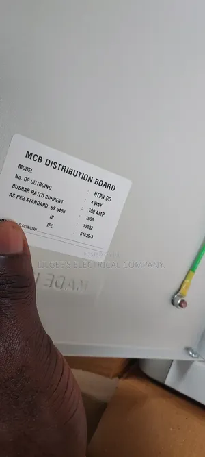 Original 4way 3 Phase MCB Distribution Boards