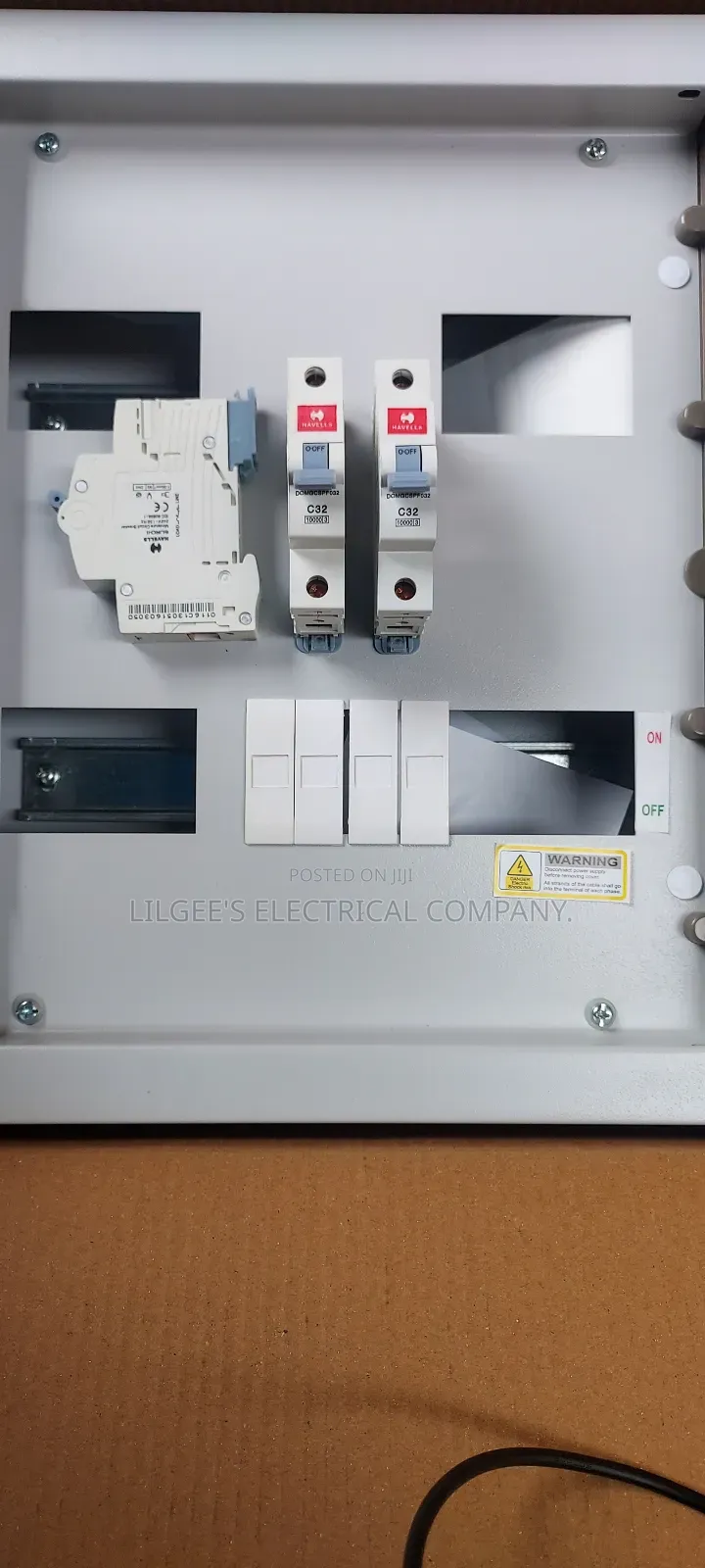 Original 4way 3 Phase MCB Distribution Boards