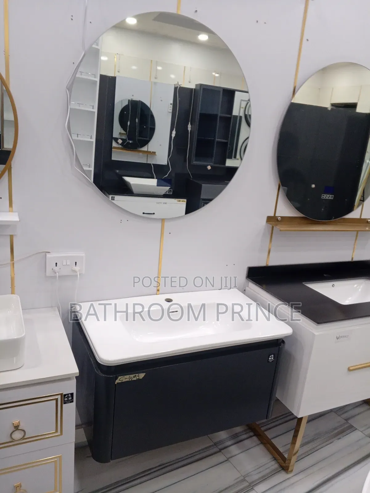 Cabinet Basin With Mirror
