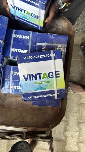 Vintage Battery 40a 12v