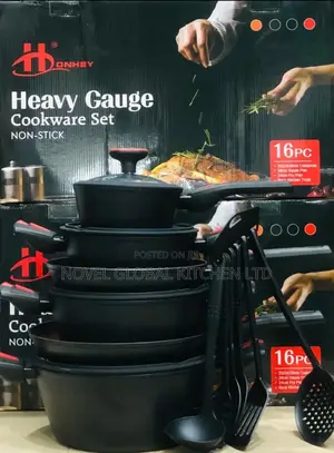 Non-Stick Heavy Gauge Cookware Set