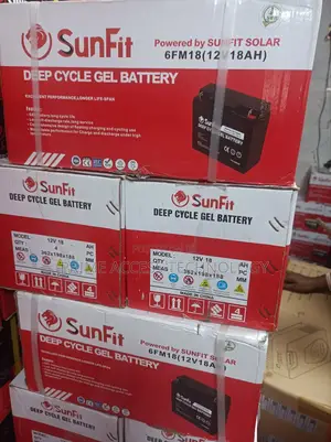 18ah 12v Sun Fit Solar Battery