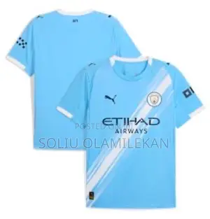 Puma Manchester City 2025/2026 Latest Football Home Jersey