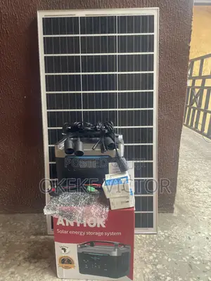 500w,50ah Solar Generator, Portable Power Station