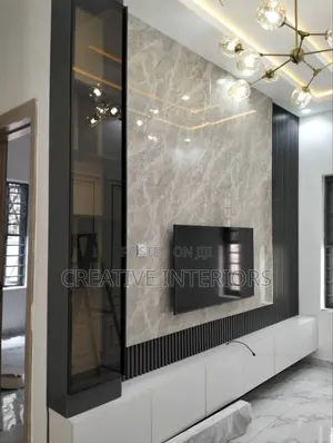Fluted Panel Tv Console