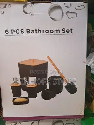 6pcs Bathroom Set