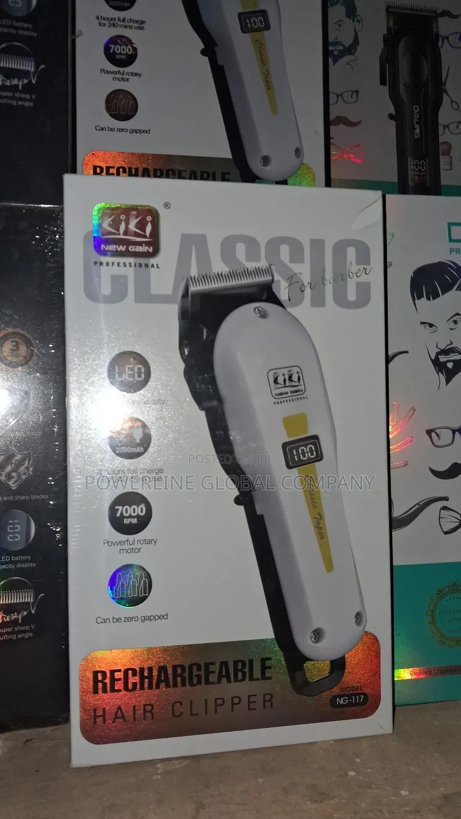 Rechargeable Clipper With High Cutting Precision