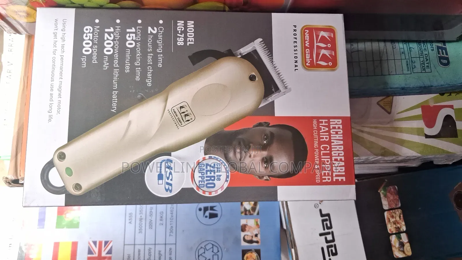 Rechargeable Clipper for Hair Cut