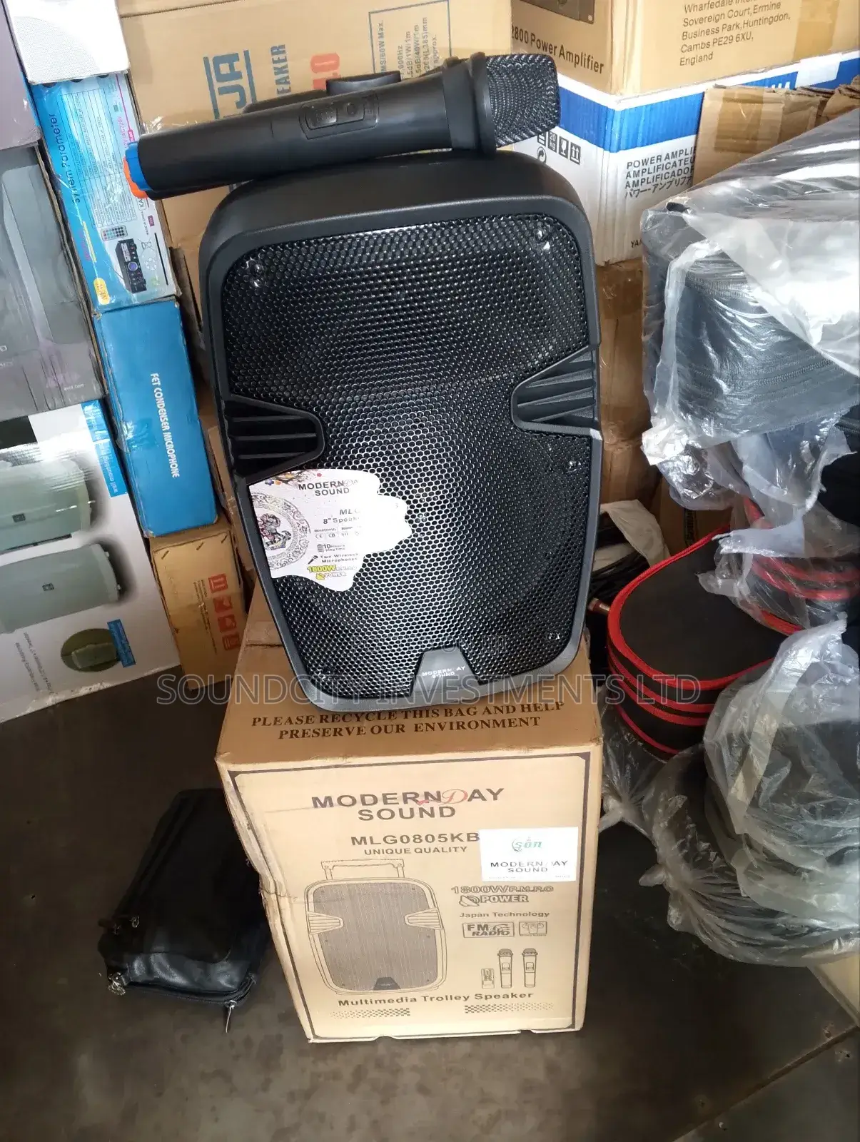 8" Modern-day Public Address System.