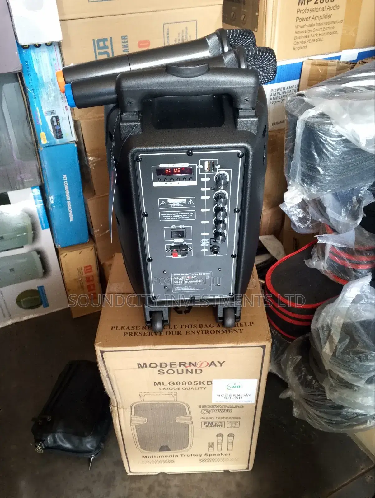8" Modern-day Public Address System.