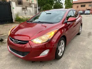 Hyundai Elantra 2013 Red