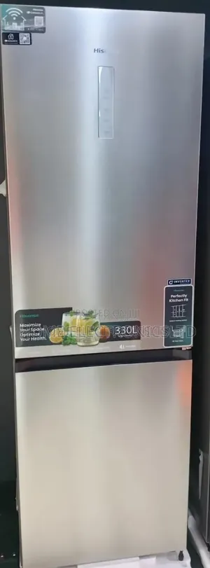 Hisense Standing Fridge Inverter 330 Liter