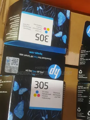 Original Hp 305 Black Colour Ink