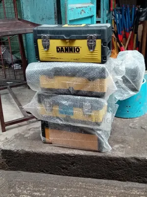 Empt Plastic and Steel Tools Box's 14"