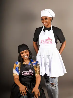 Branded Mini Skirt Apron