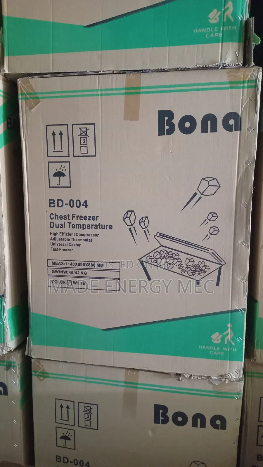 Deep Chest Freezer Bd_004 Ac/Dc