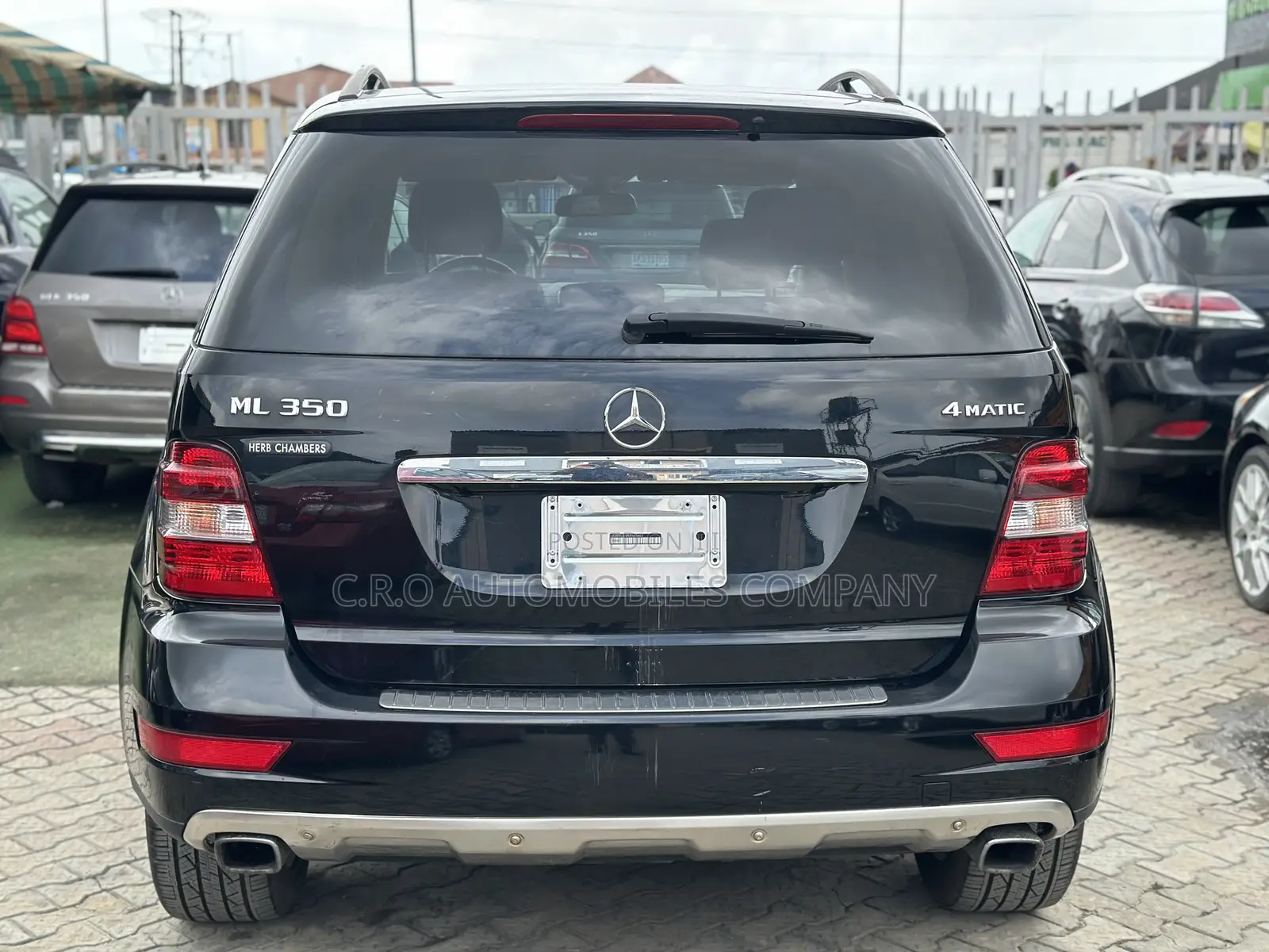 Mercedes-Benz M Class ML 350 4Matic 2010 Black