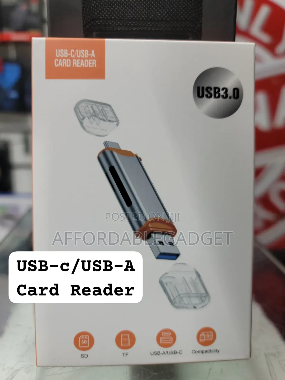 Unbranded Usb-a / Usb-C Card Reader