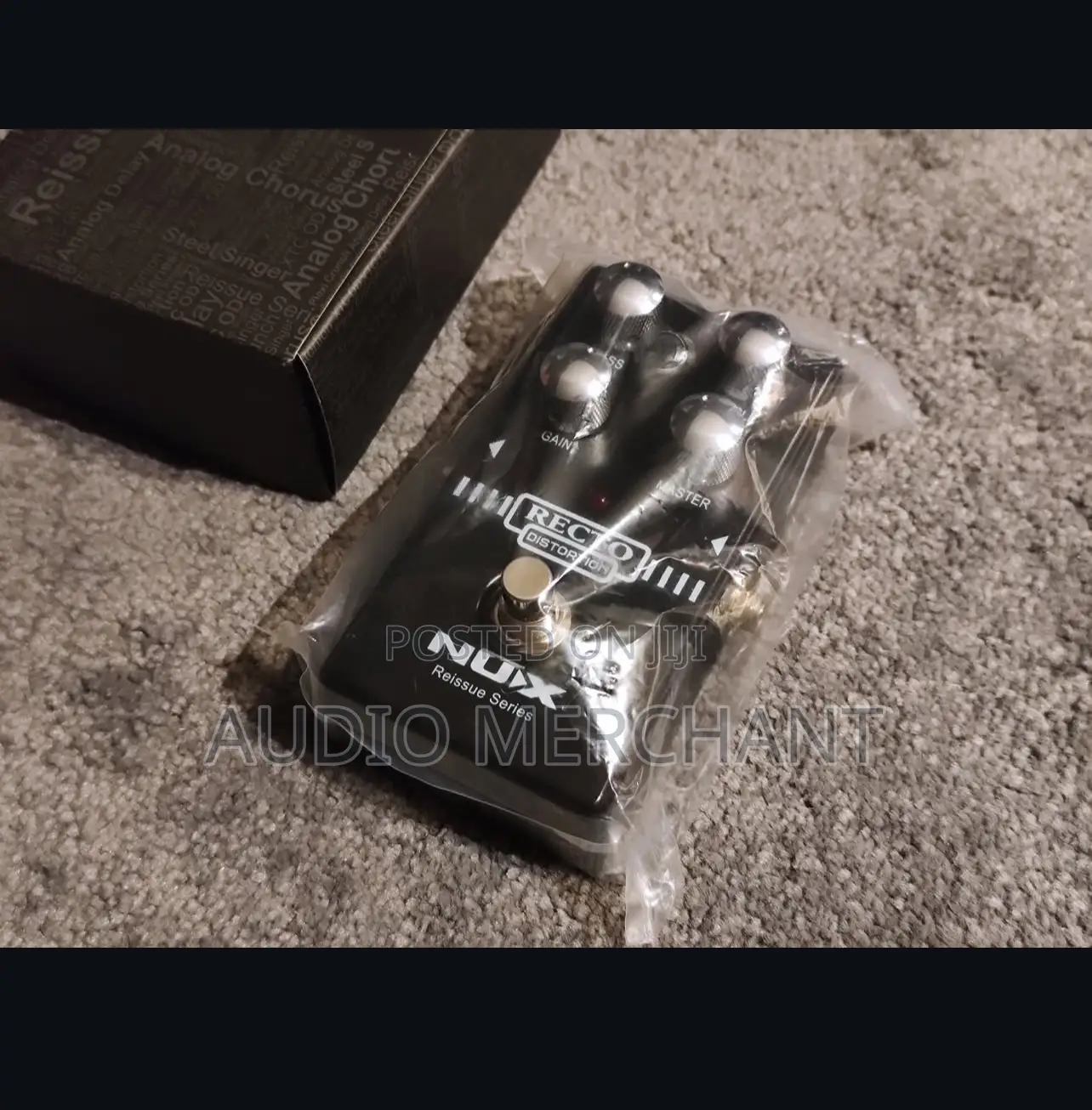 Nux Recto Distortion Guitar Effec Pedal