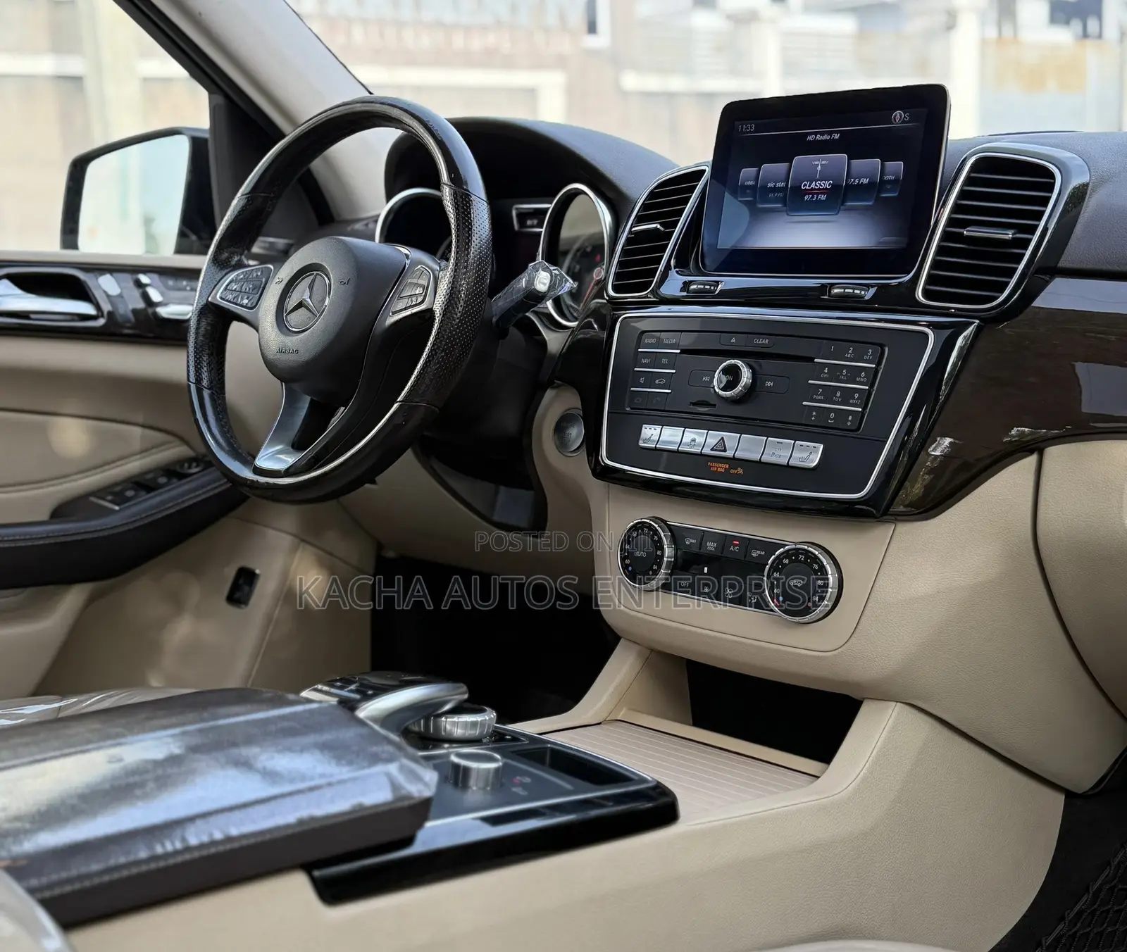 Mercedes-Benz GLE-Class 2018 Blue