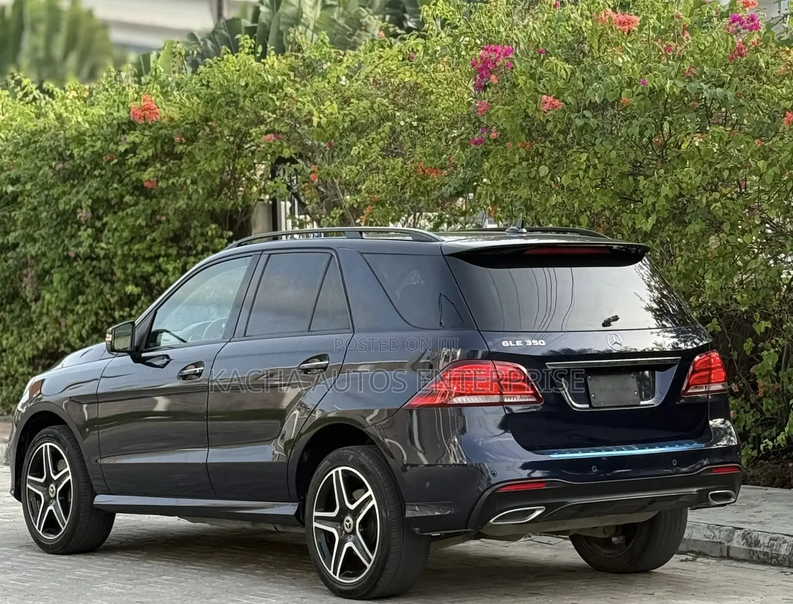 Mercedes-Benz GLE-Class 2018 Blue
