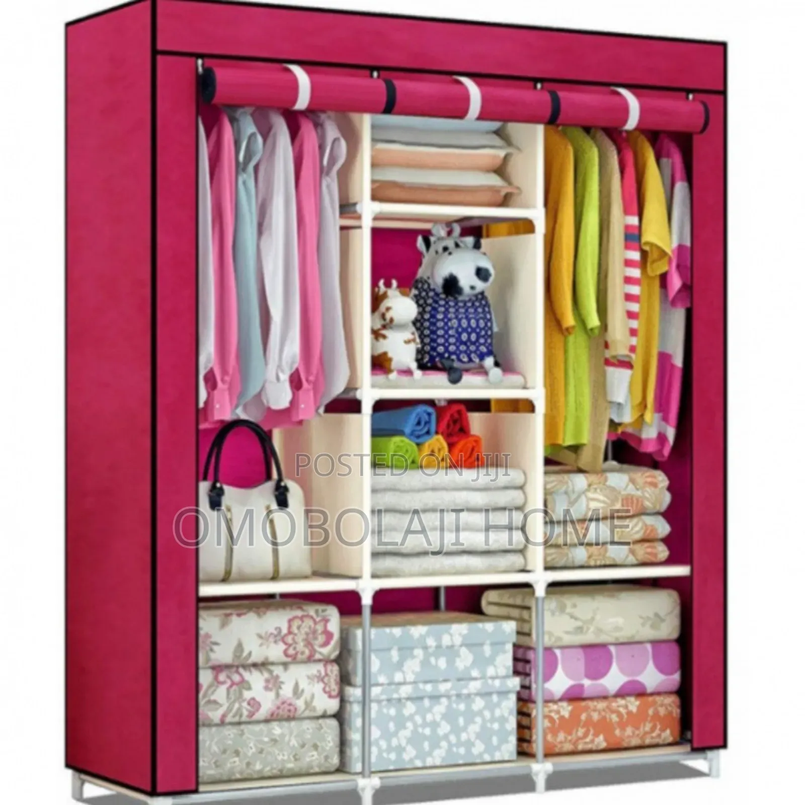 Mobile Steel Wardrobe